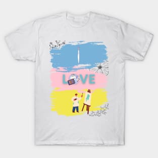 I love Art Art Lover T-Shirt